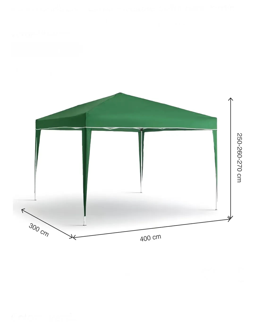 Carpa Plegable 3x4m para Jardín