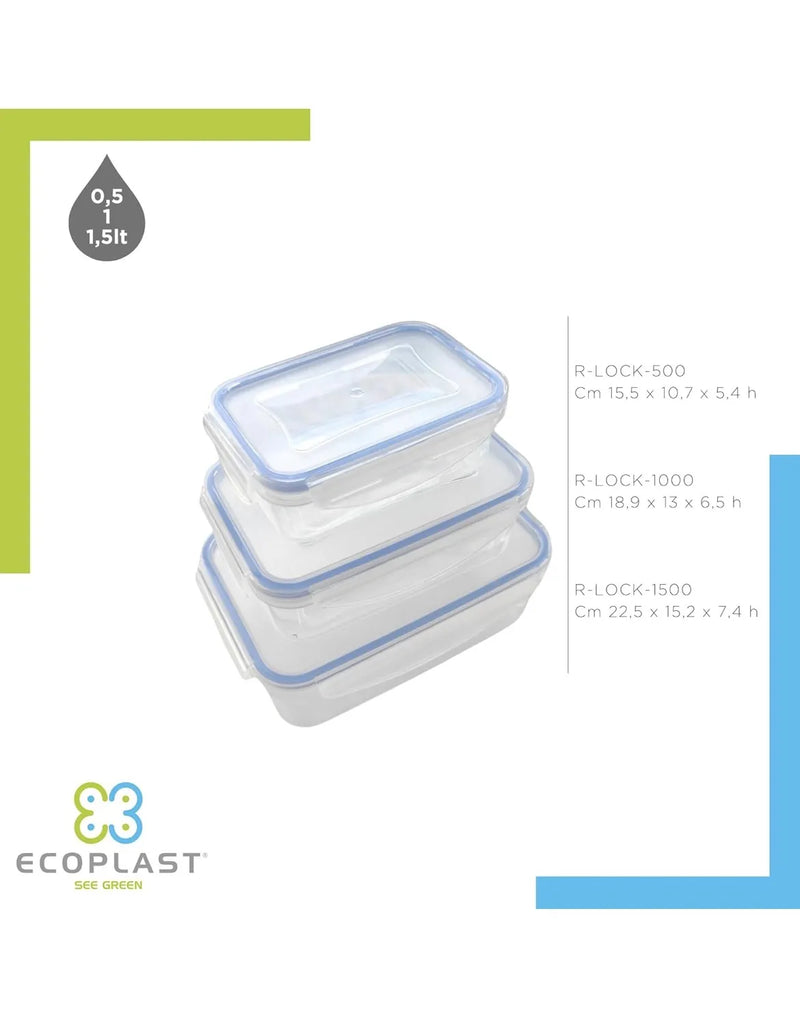 Kit de plástico con tapa
