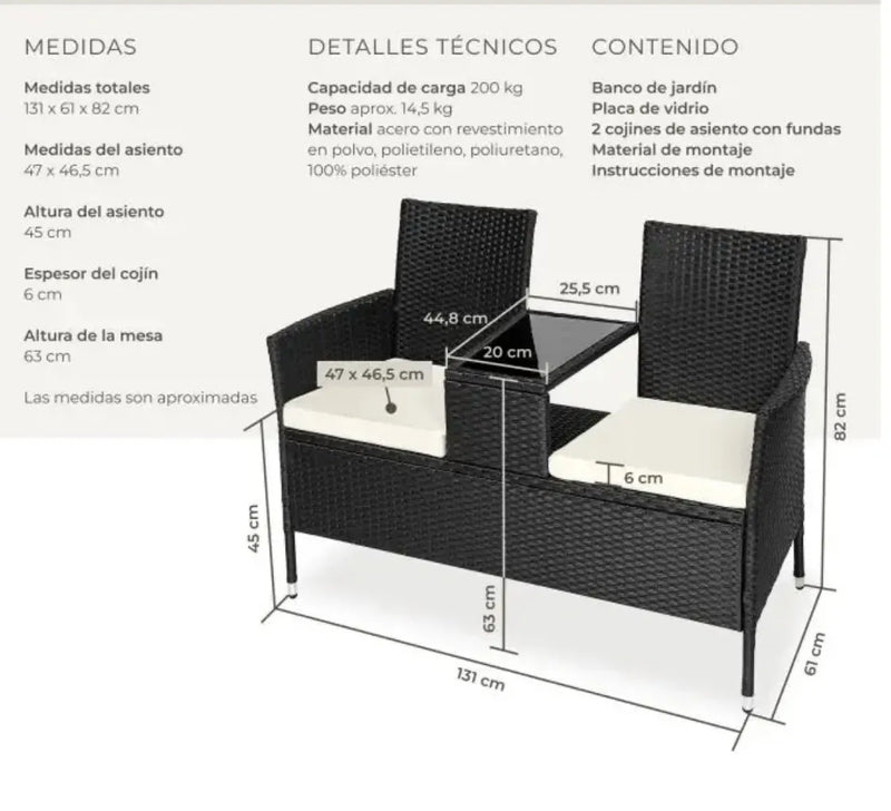 Sillas de jardín