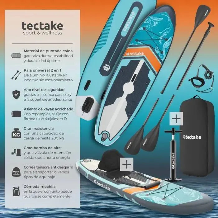 Tabla de paddle board 2 en 1