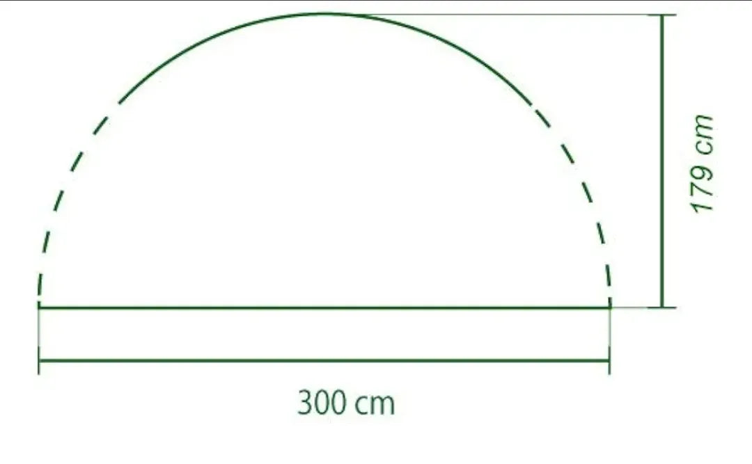 Parasol exterior 3x3