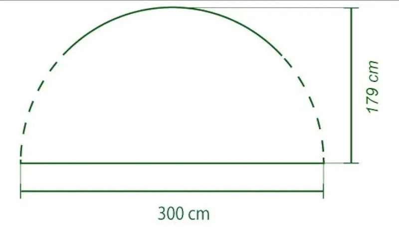 Parasol exterior 3x3