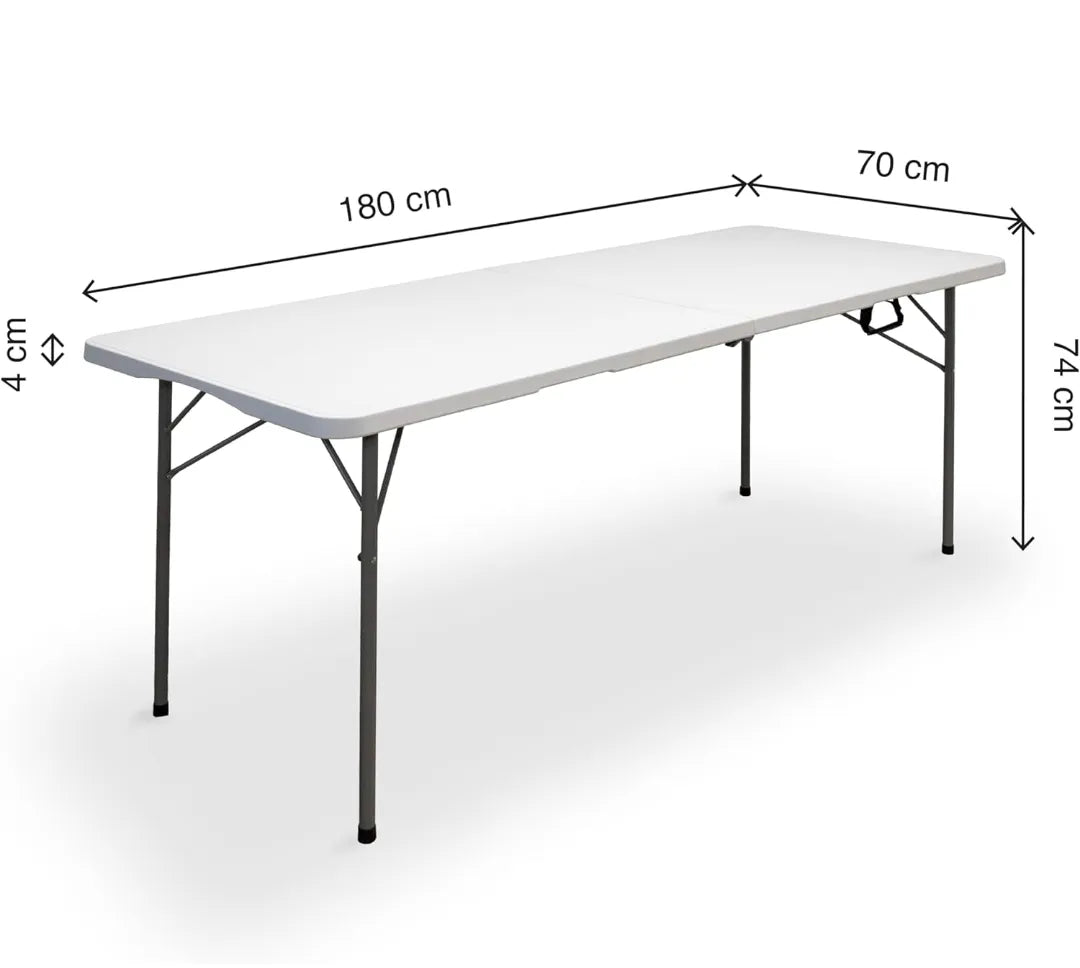 Mesa plegable portátil 180cm - Kg kitgarden