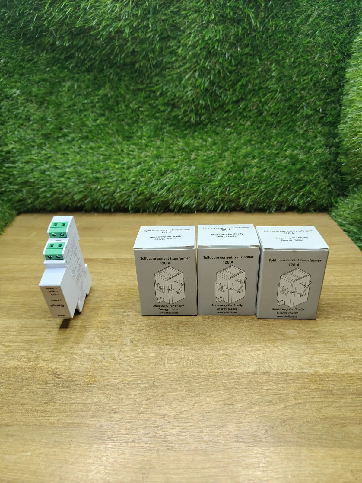 Medidor de energía Shelly Pro 3EM