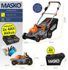 Cortacésped inalámbrico con cargador - Masko