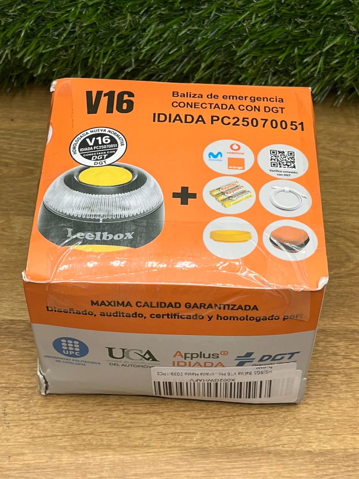 Baliza V16 Homologada DGT con Geolocalizador