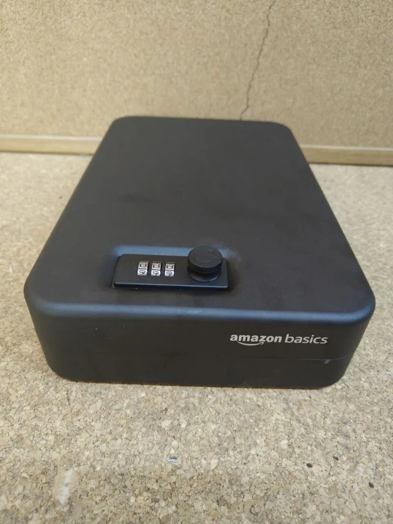 Caja de seguridad portátil con cerradura numerica