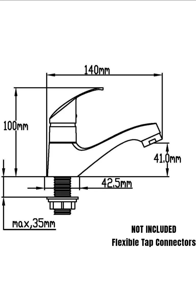 Grifo monomando de lavabo un agua