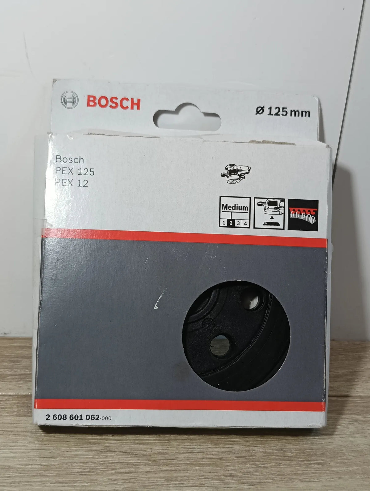 Disco de Lija de Velcro 125 mm Bosch