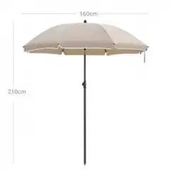 Parasol de playa - Songmics