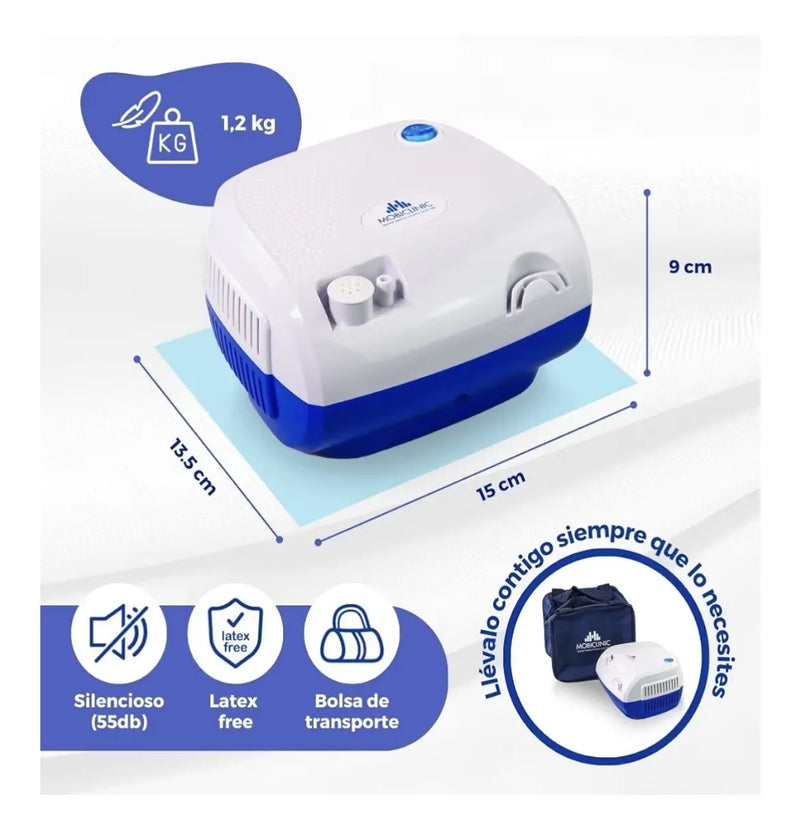 Nebulizador con compresor Neb-2 Mobiclinic