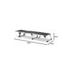 Tumbona plegable multiposiciones - Kg kitgarden
