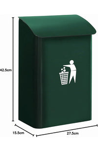 Papelera Mural de Acero de 18 L ARREGUI