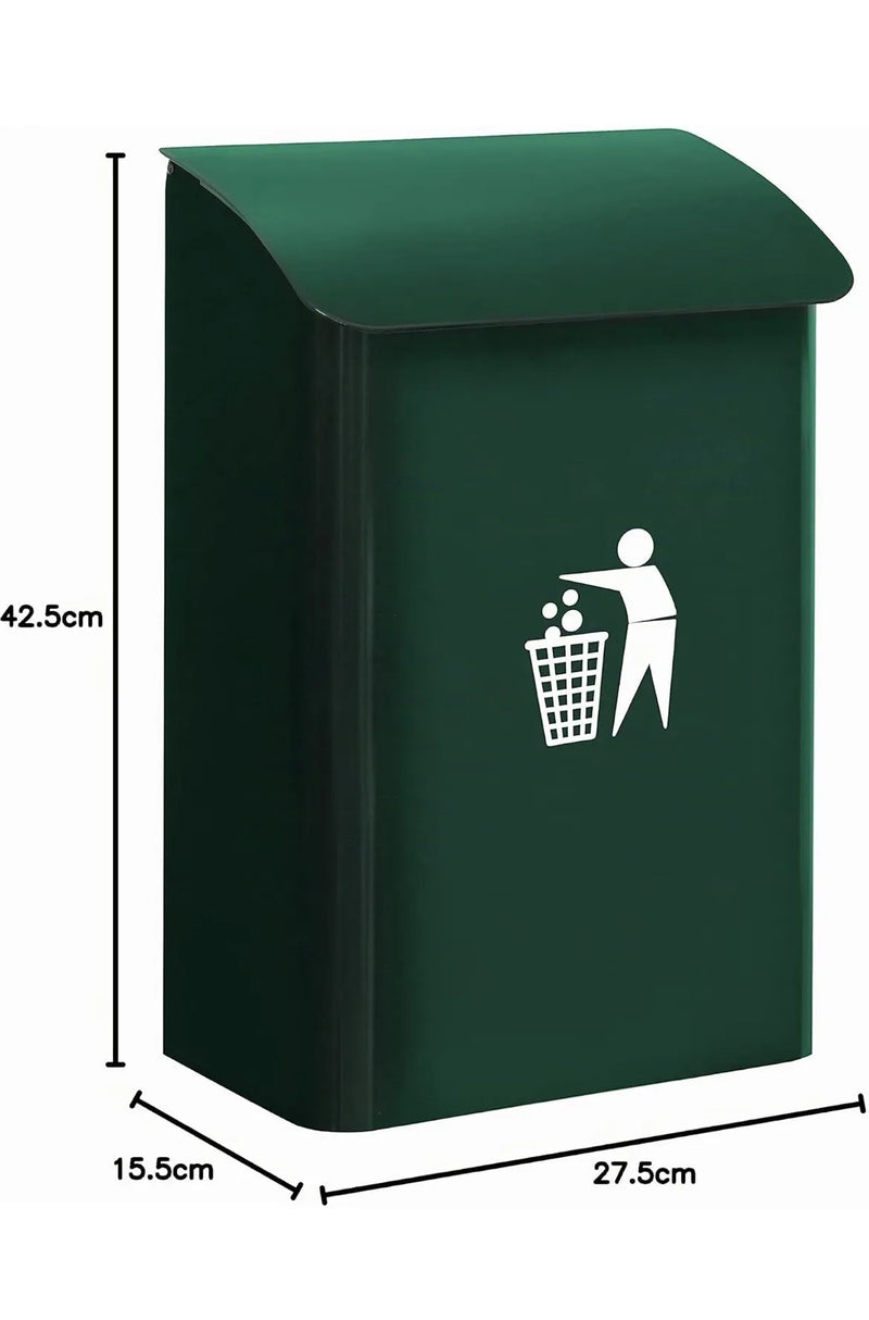Papelera Mural de Acero de 18 L ARREGUI