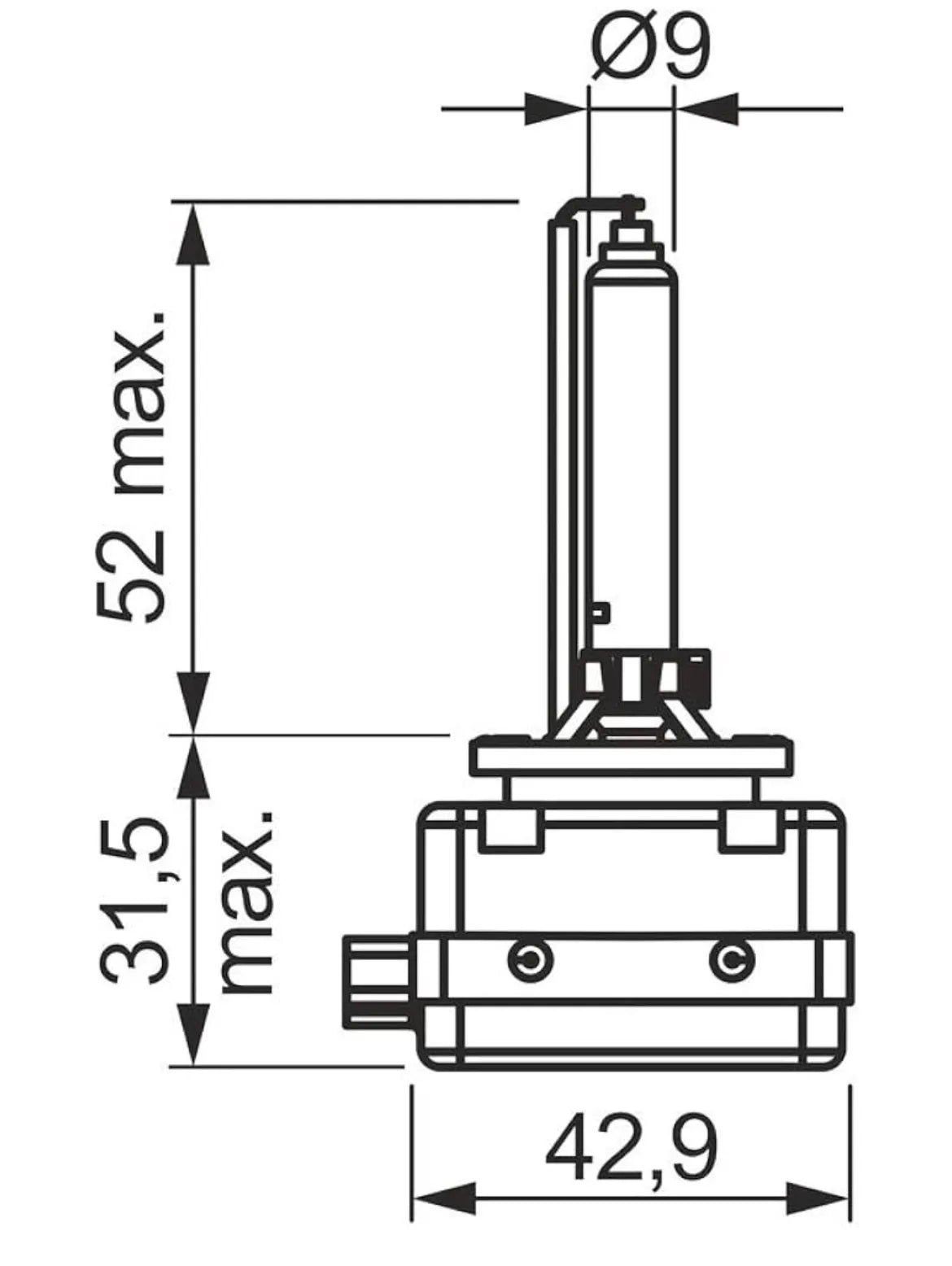Lámpara para faros Bosch