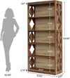 Estantería de madera