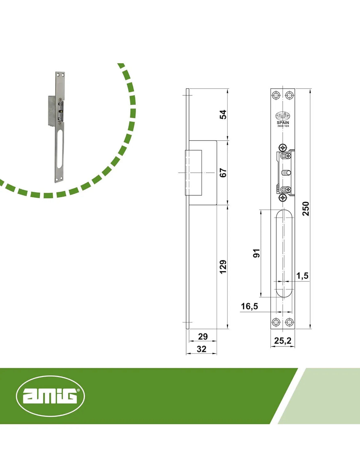 Abrepuertas Eléctrico Amig