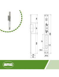 Abrepuertas Eléctrico Amig
