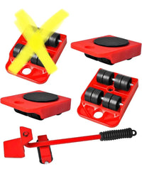 Juego de 4 Piezas Transportador de Muebles