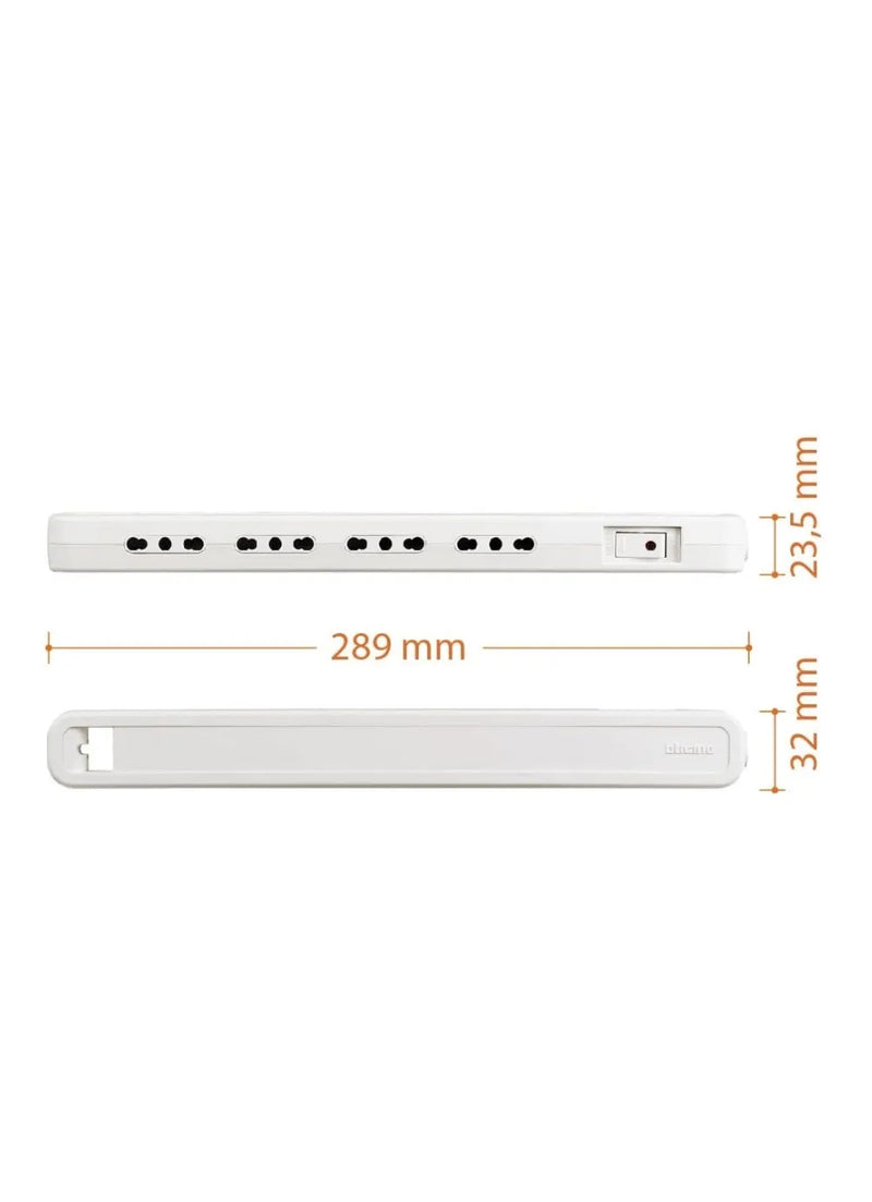Regleta con Interruptor de Seguridad BTicino