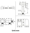 Kit grifo para bidet para WC