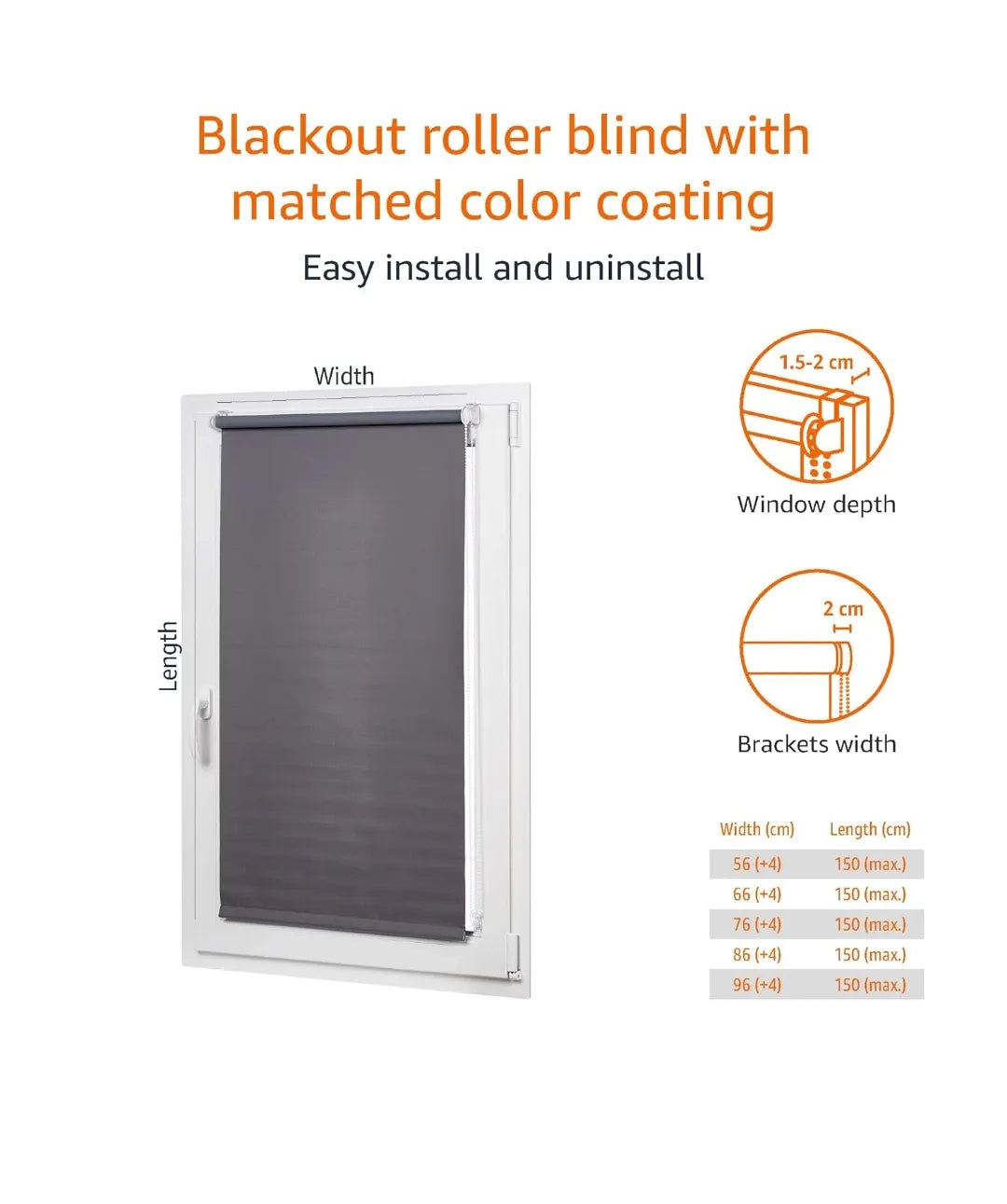 Estor enrollable - AmazonBasics