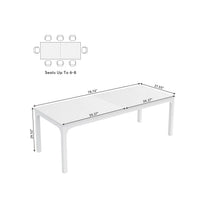 Mesa de comedor blanco