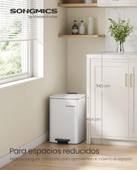 Cubo de Basura SONGMICS