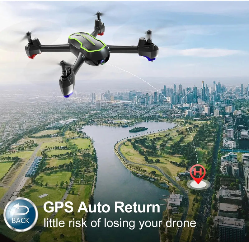 Drones con control de gestos GPS cámara - Loolinn