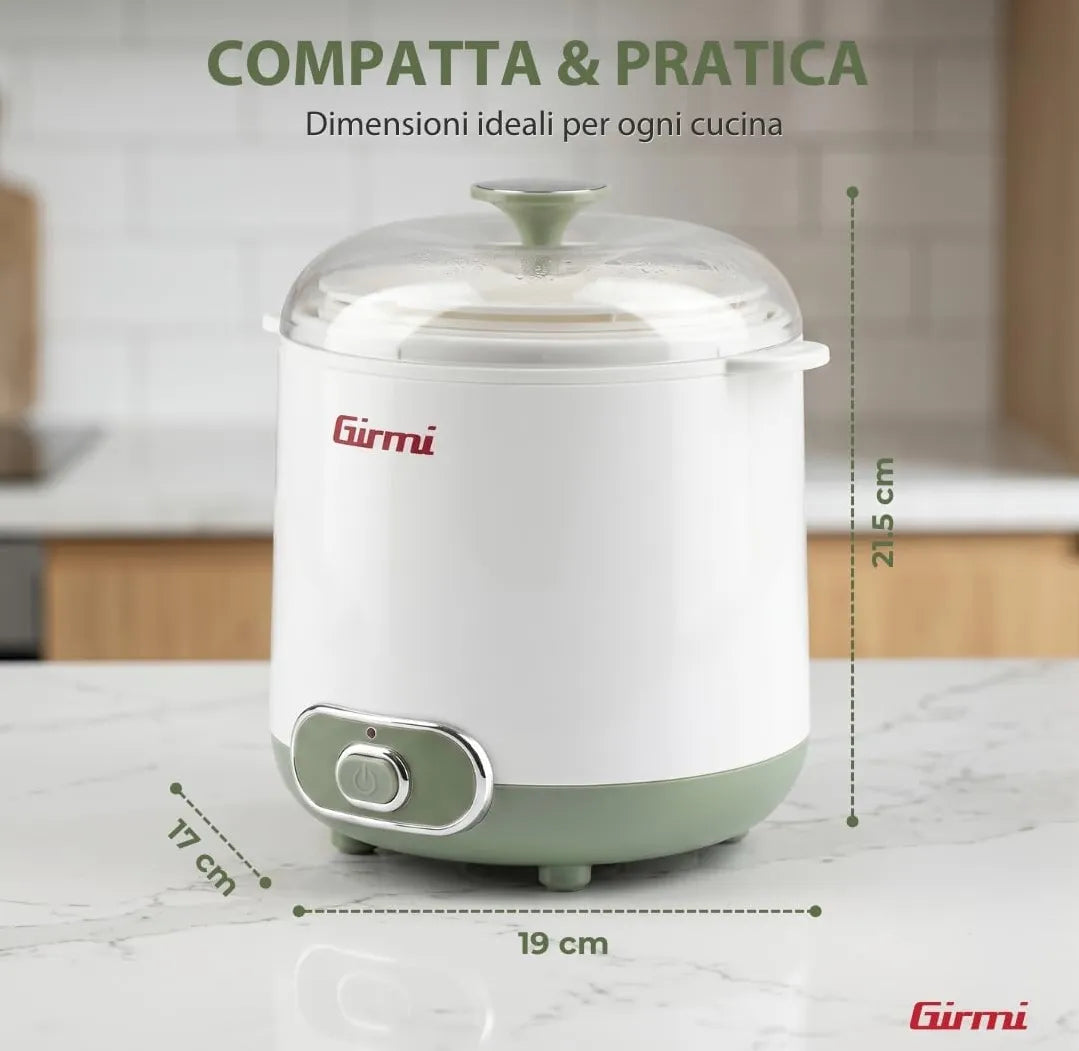 Yogurtera eléctrica para yogur casero - Girmi