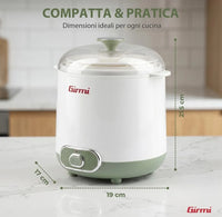 Yogurtera eléctrica para yogur casero - Girmi