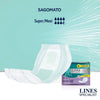 Absorbentes para fugar urinarias pack 12 - Lines