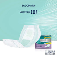 Absorbentes para fugar urinarias pack 12 - Lines