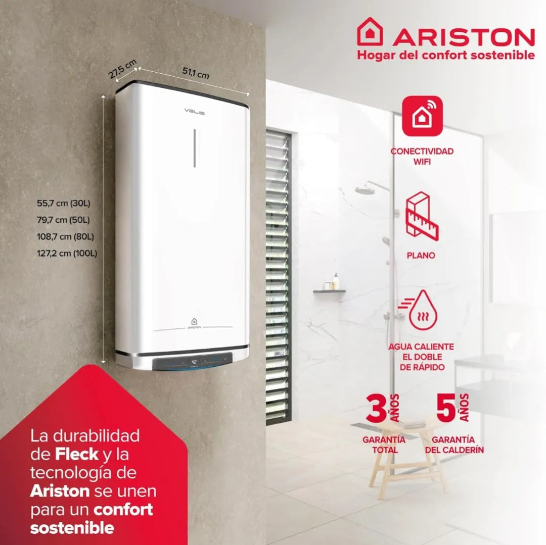 Termo Eléctrico 30 Litros - Ariston