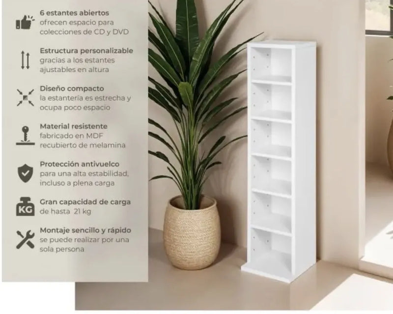 Estantería para CDs