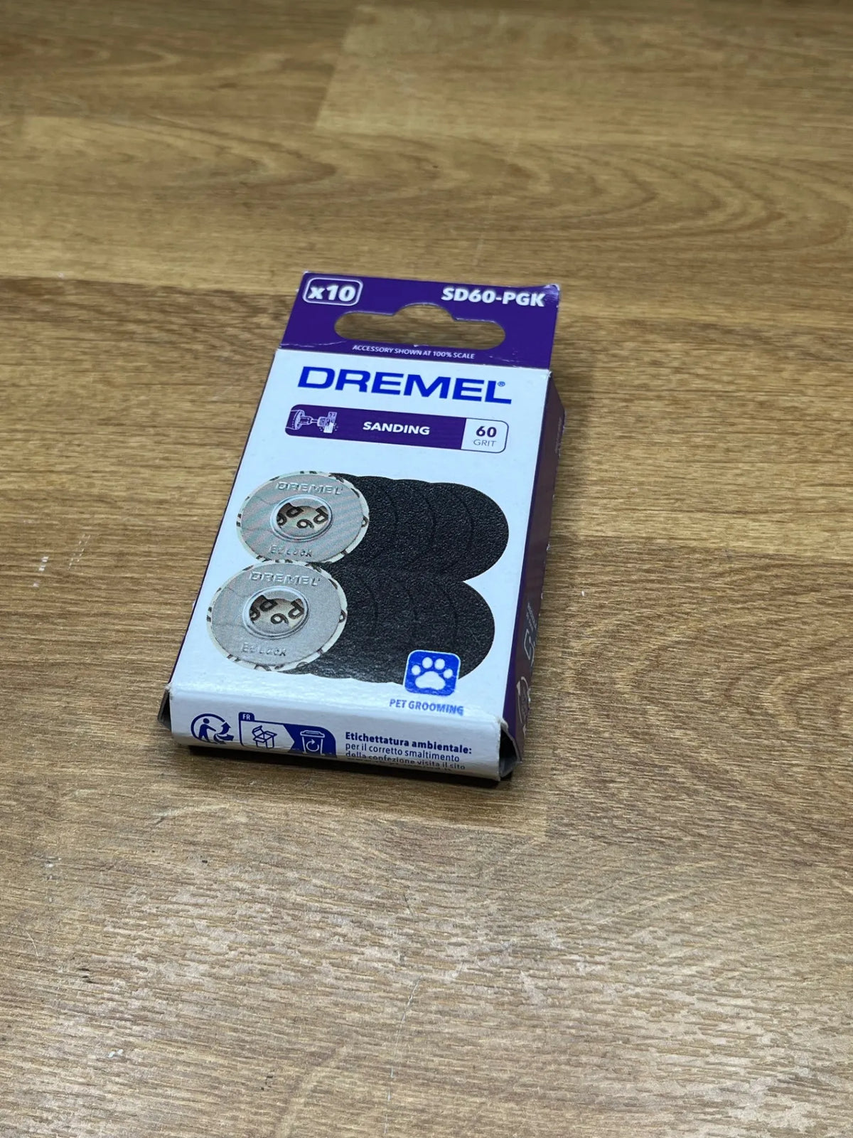 Discos abrasivos para mascotas Dremel
