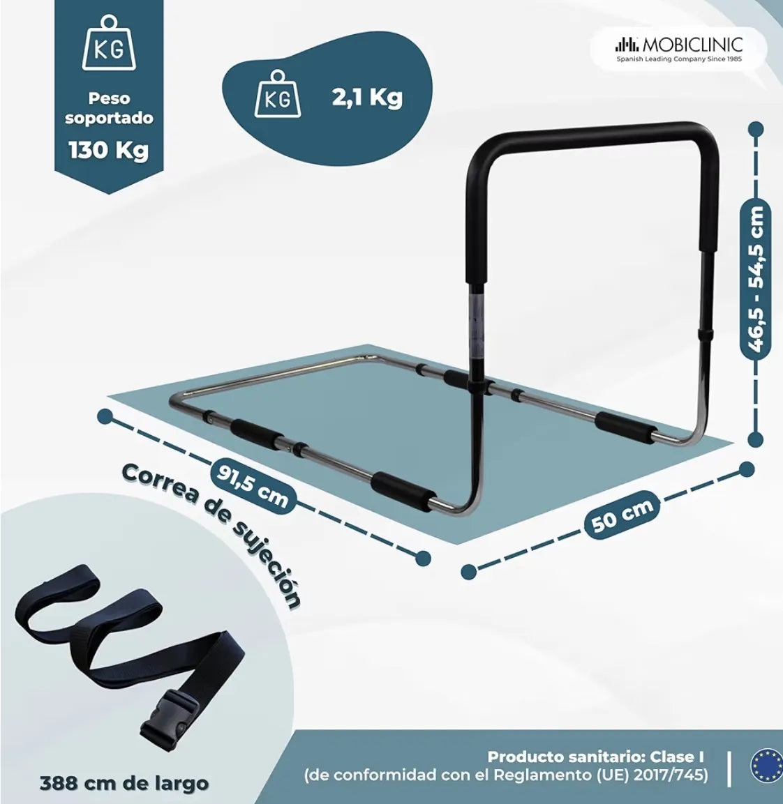 Barandilla de cama Mobiclinic