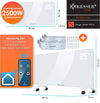 Calefactor convector de vidrio - KESSER