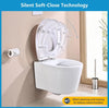 Tapa WC de forma universal cierre suave - Yeaupe
