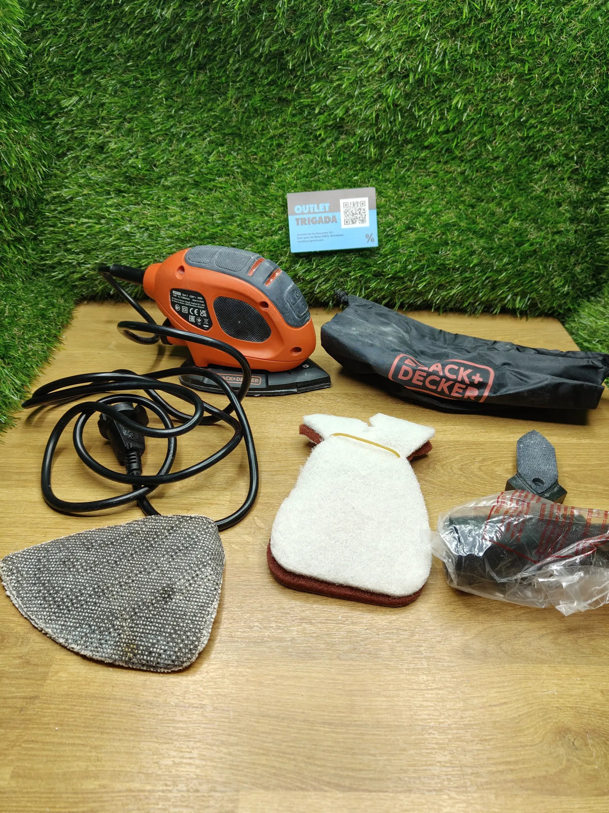 Lijadora de detalles compacta Black+Decker