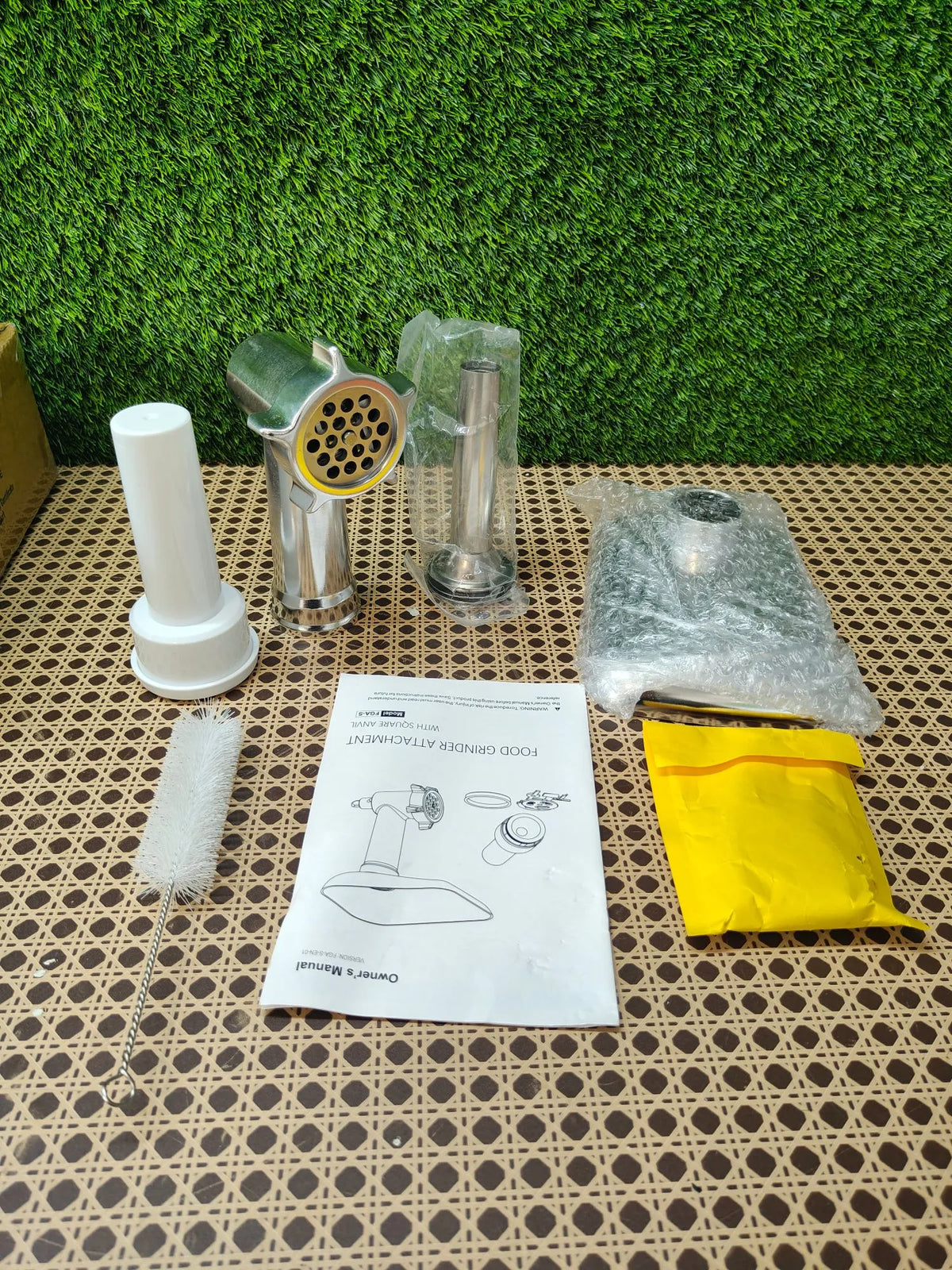 Accesorios metálicos de picadora de alimentos