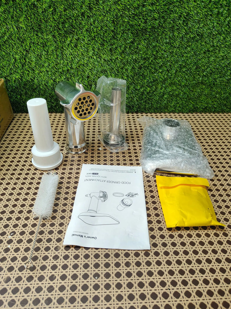 Accesorios metálicos de picadora de alimentos