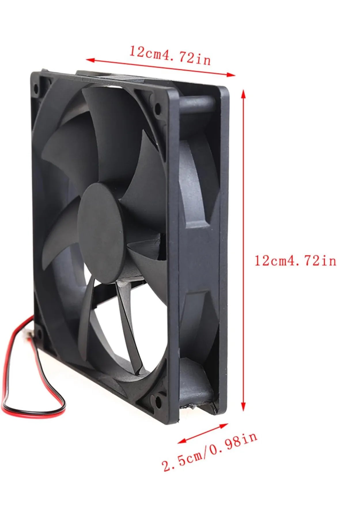 12 cm 120 mm para ventilador sin escobillas
