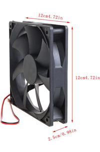 12 cm 120 mm para ventilador sin escobillas
