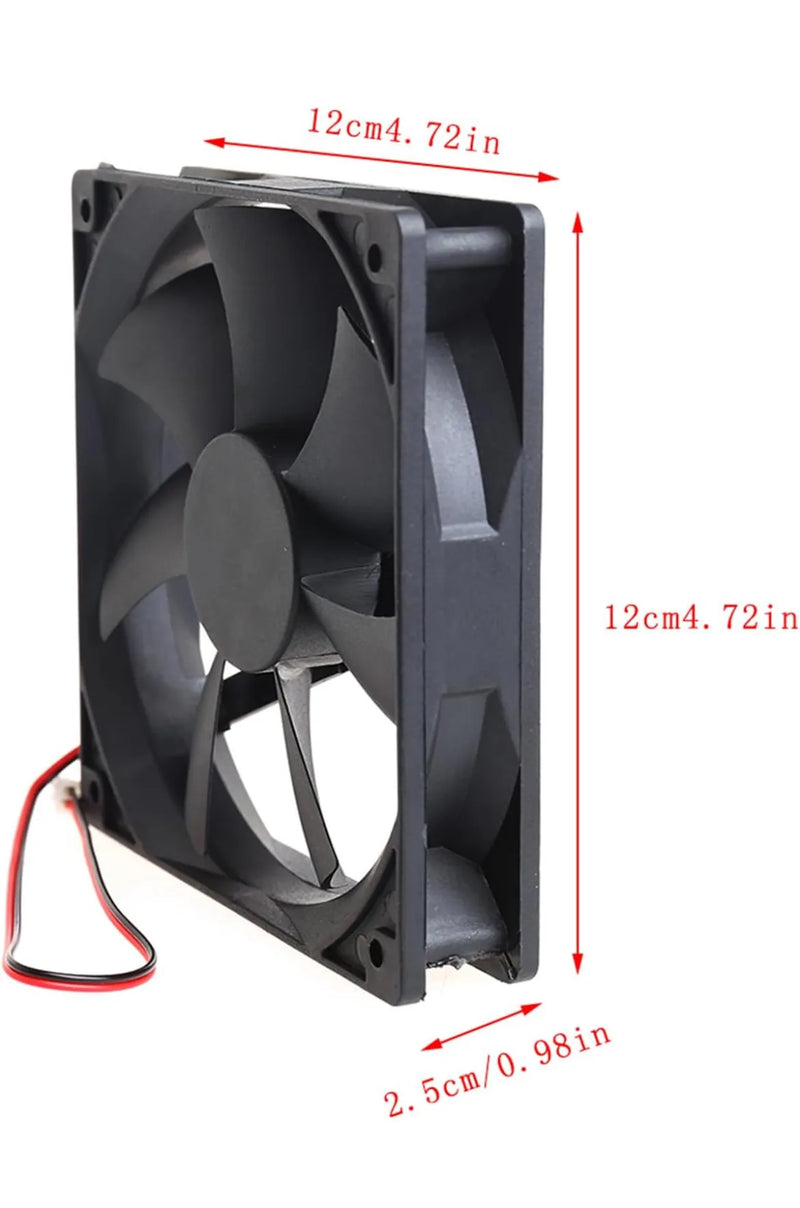 12 cm 120 mm para ventilador sin escobillas