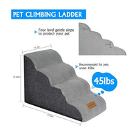 Escalera ancha para perros