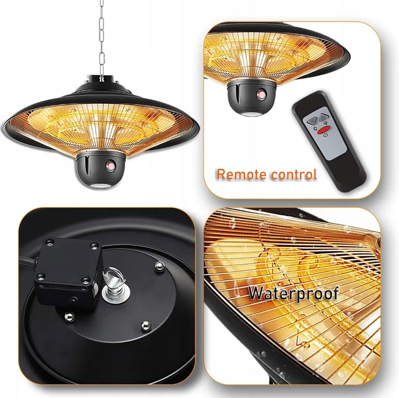 CALEFACTOR DE TECHO CONTROL REMOTO