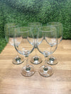 Juego de 5 copas de vino
