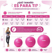 Pelota de Pilates 65 cm Edifit