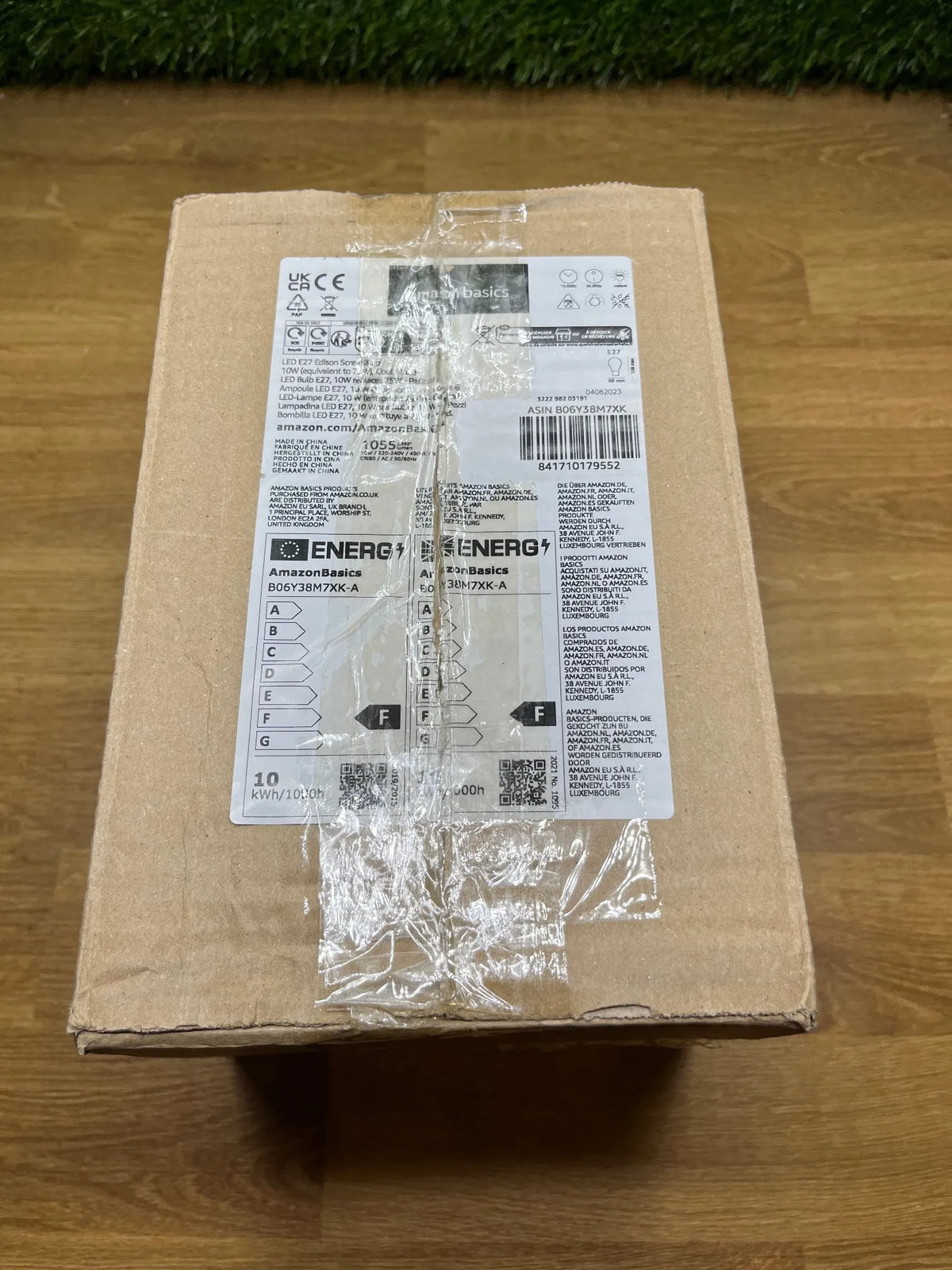 Bombilla LED E27 rosca Edison Amazon Basics